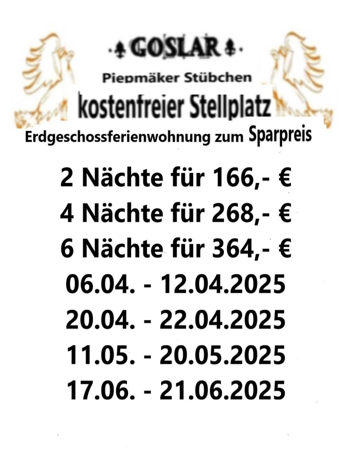 Апартаменты Piepmaeker Stuebchen Гослар Экстерьер фото